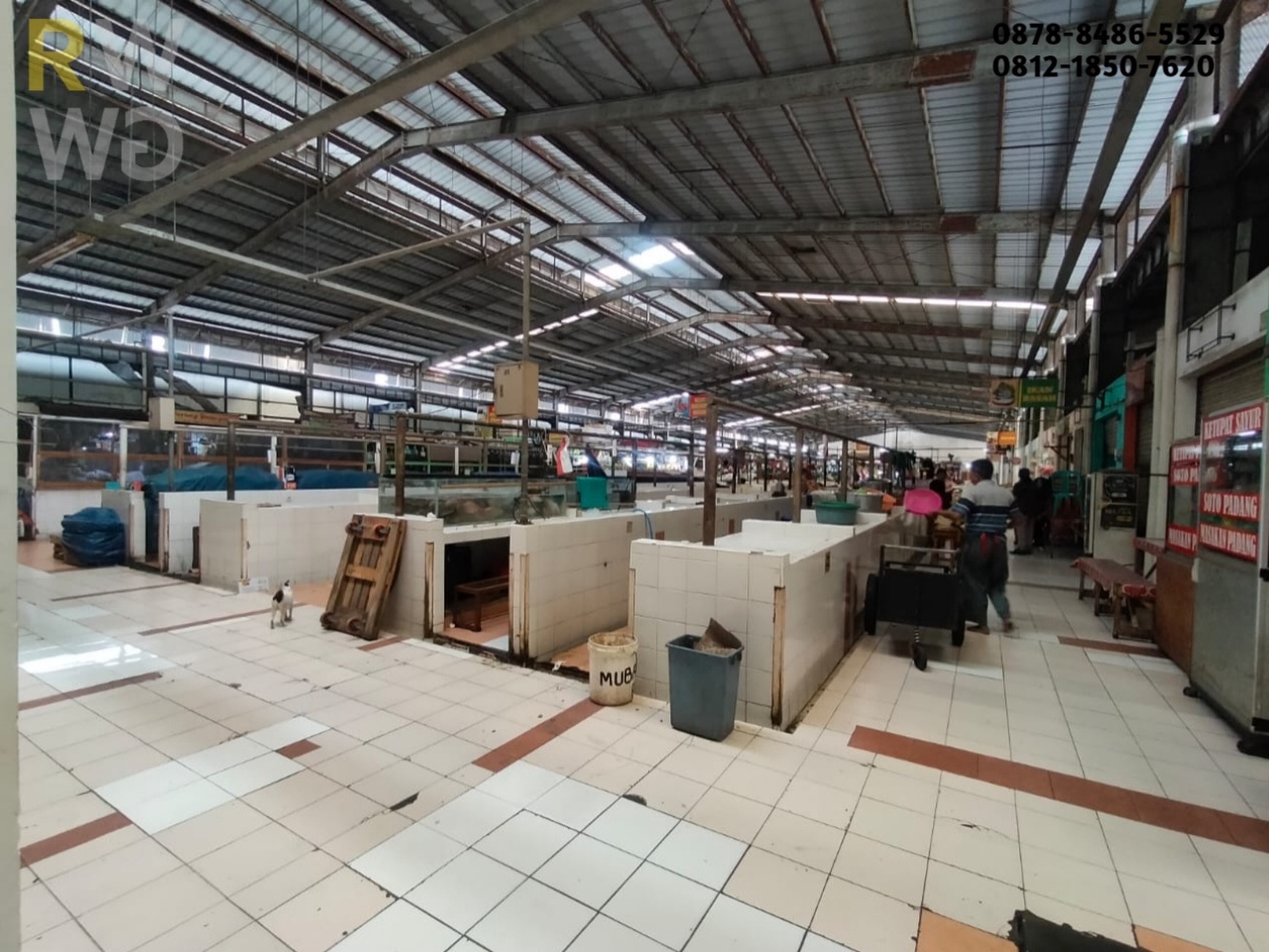 Kios Dijual di Pasar Modern Grand Wisata - Lokasi Strategis, Cocok untuk Usaha Kuliner