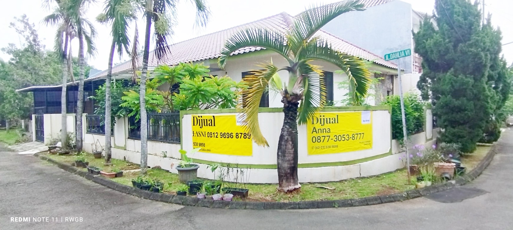 Dijual rumah tengah kota strategis siap huni serpong villa melati mas tangerang selatan