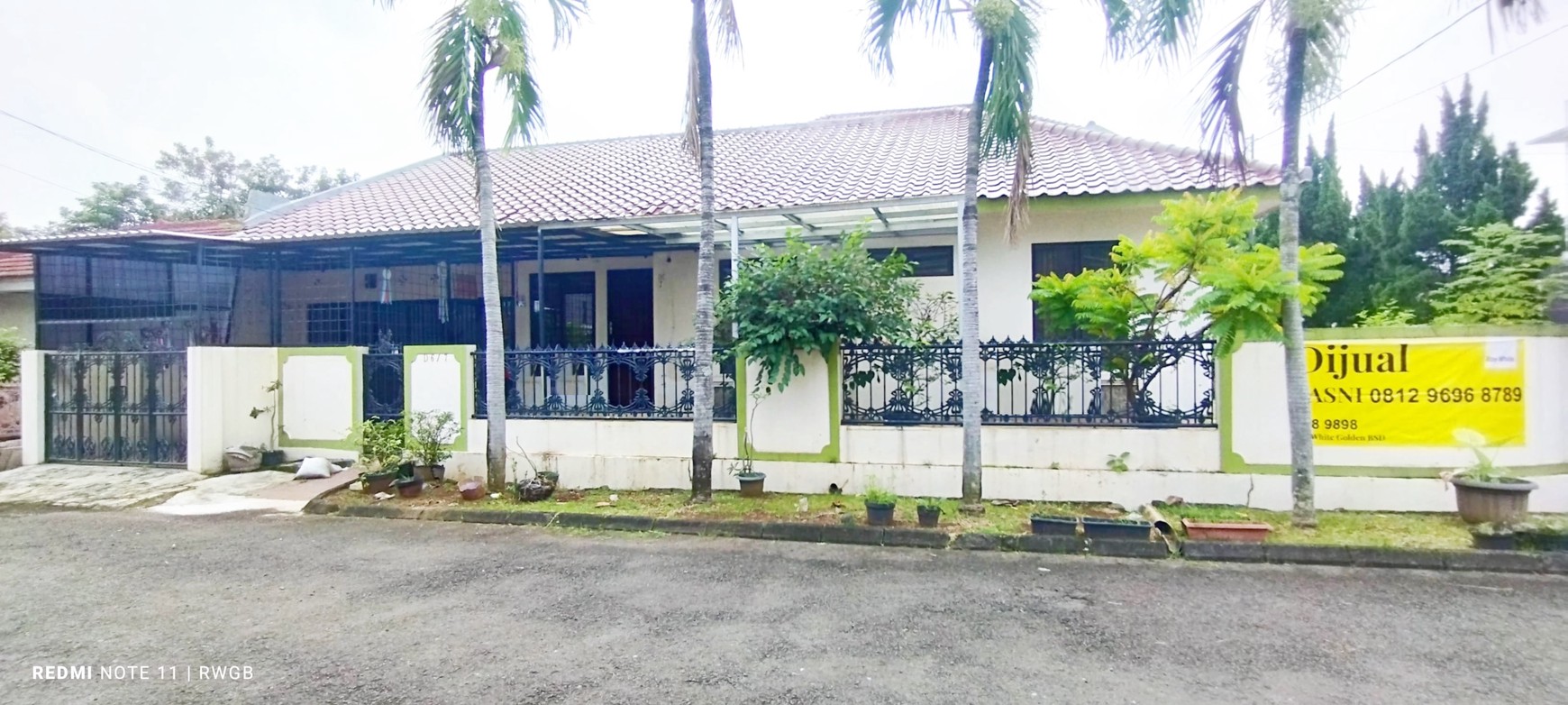 Dijual rumah tengah kota strategis siap huni serpong villa melati mas tangerang selatan