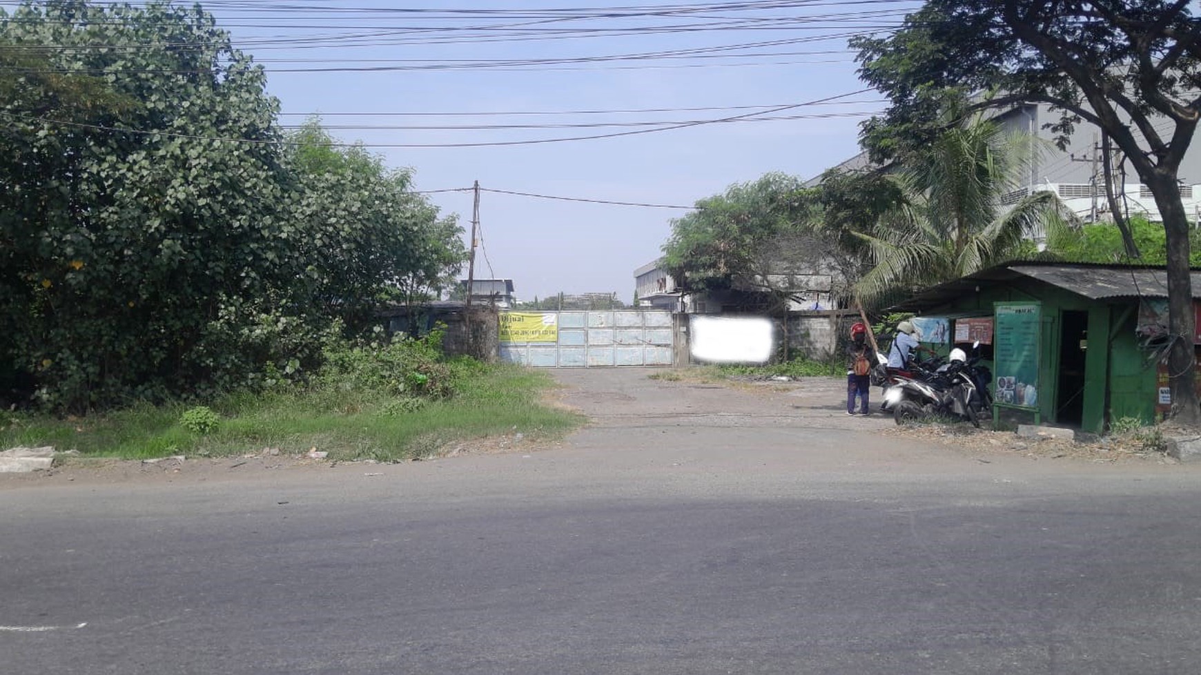 Tanah Industri/Ex. Gudang di Jl. Raya Tambak Langon, Area Padat Pergudangan, Luas tanah 10.870 m2