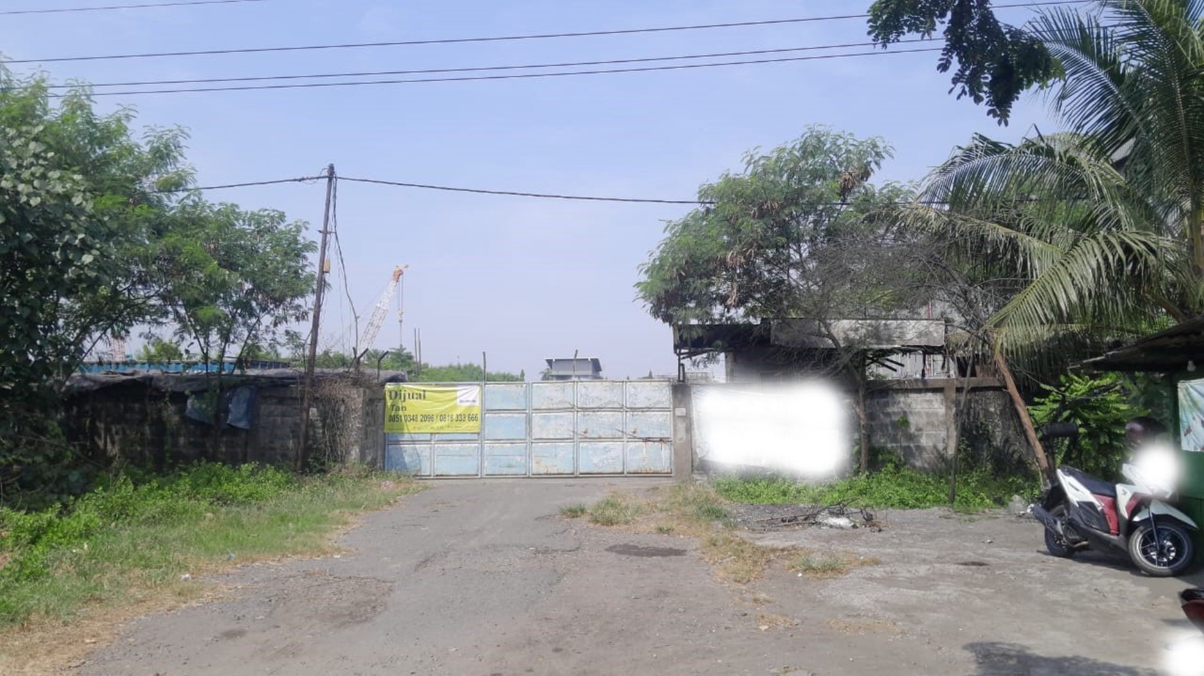 Tanah Industri/Ex. Gudang di Jl. Raya Tambak Langon, Area Padat Pergudangan, Luas tanah 10.870 m2