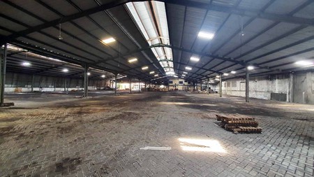 Tanah Industri/Ex. Gudang di Jl. Raya Tambak Langon, Area Padat Pergudangan, Luas tanah 10.870 m2