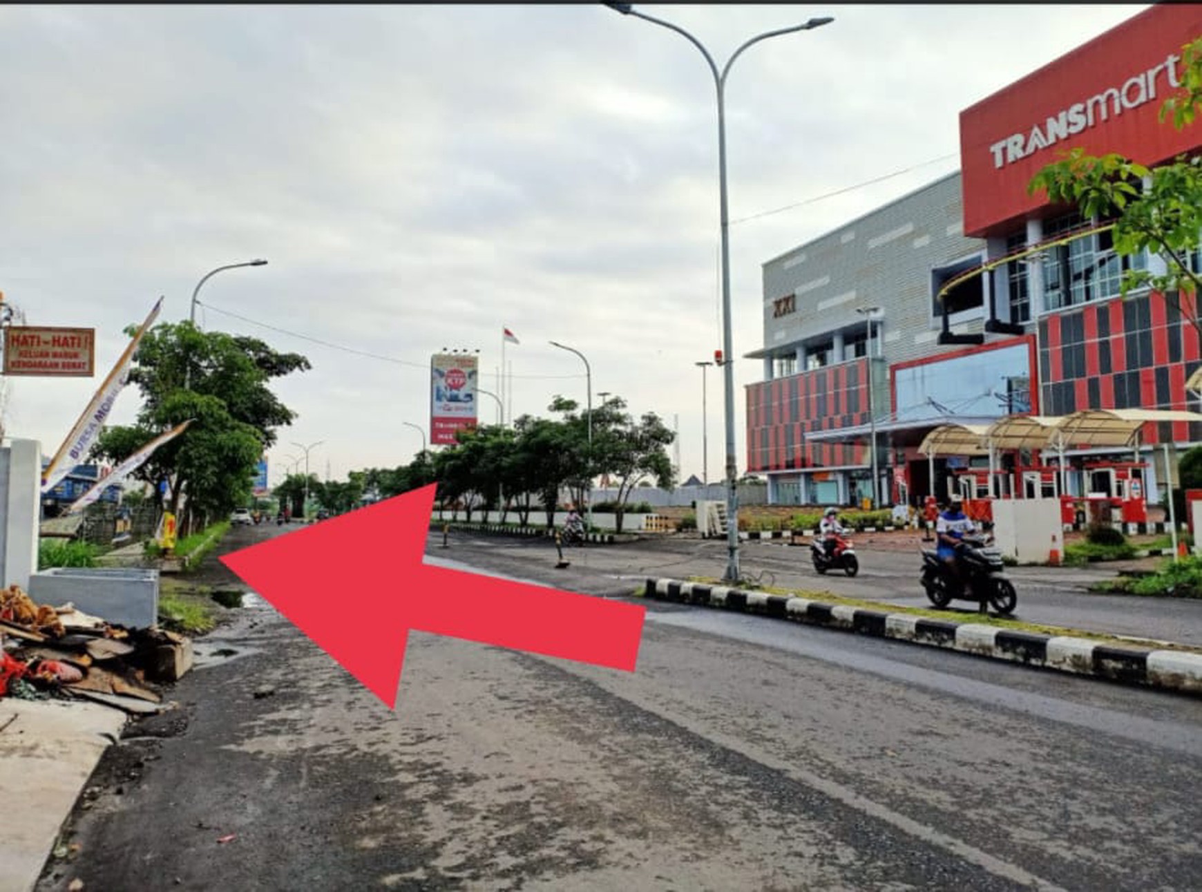 DIJUAL TANAH TRANSMART SIDOARJO STRATEGIS