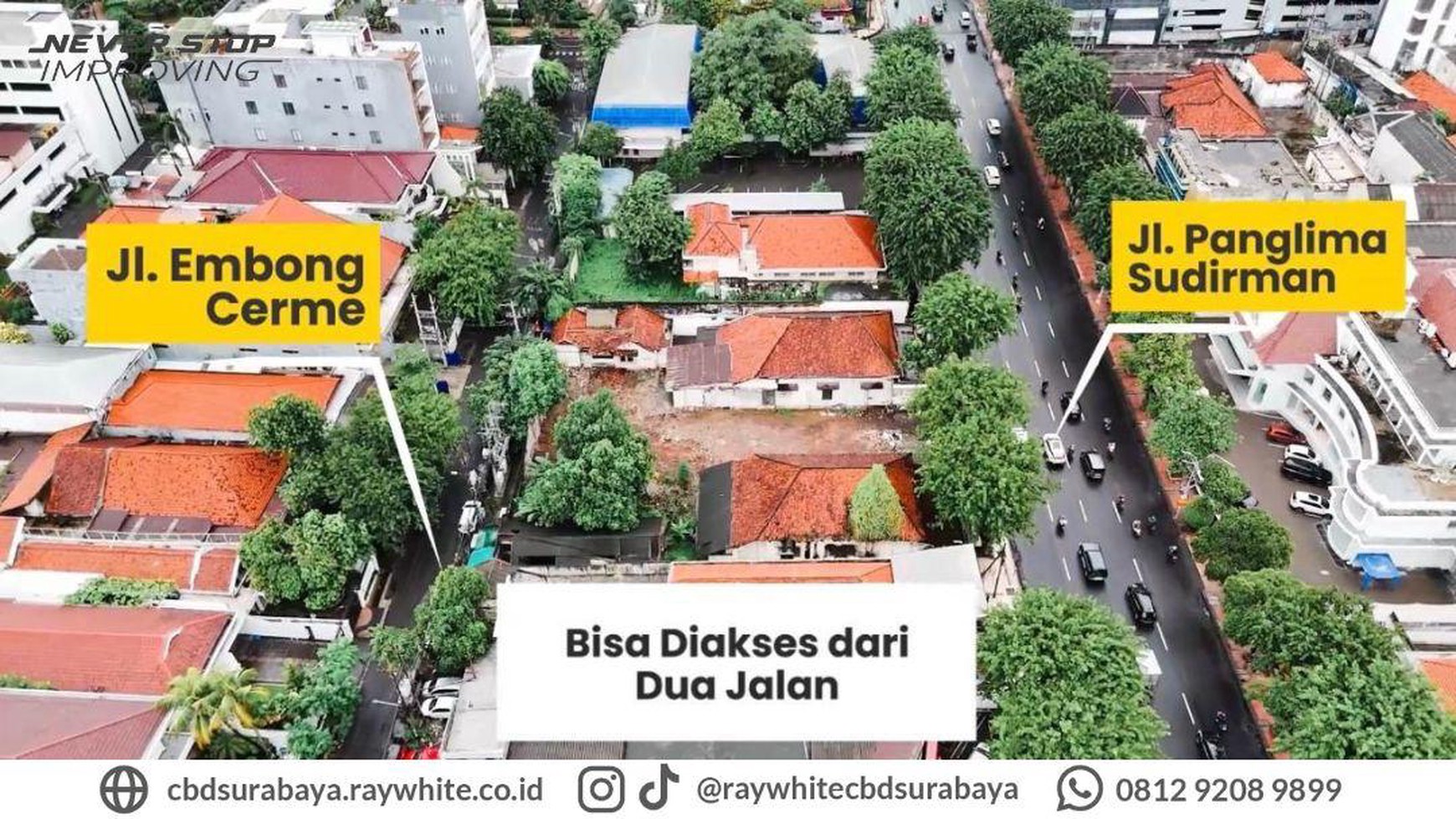 Proeprti Komersial di kawasan  segi tiga mas Surabaya Pusat