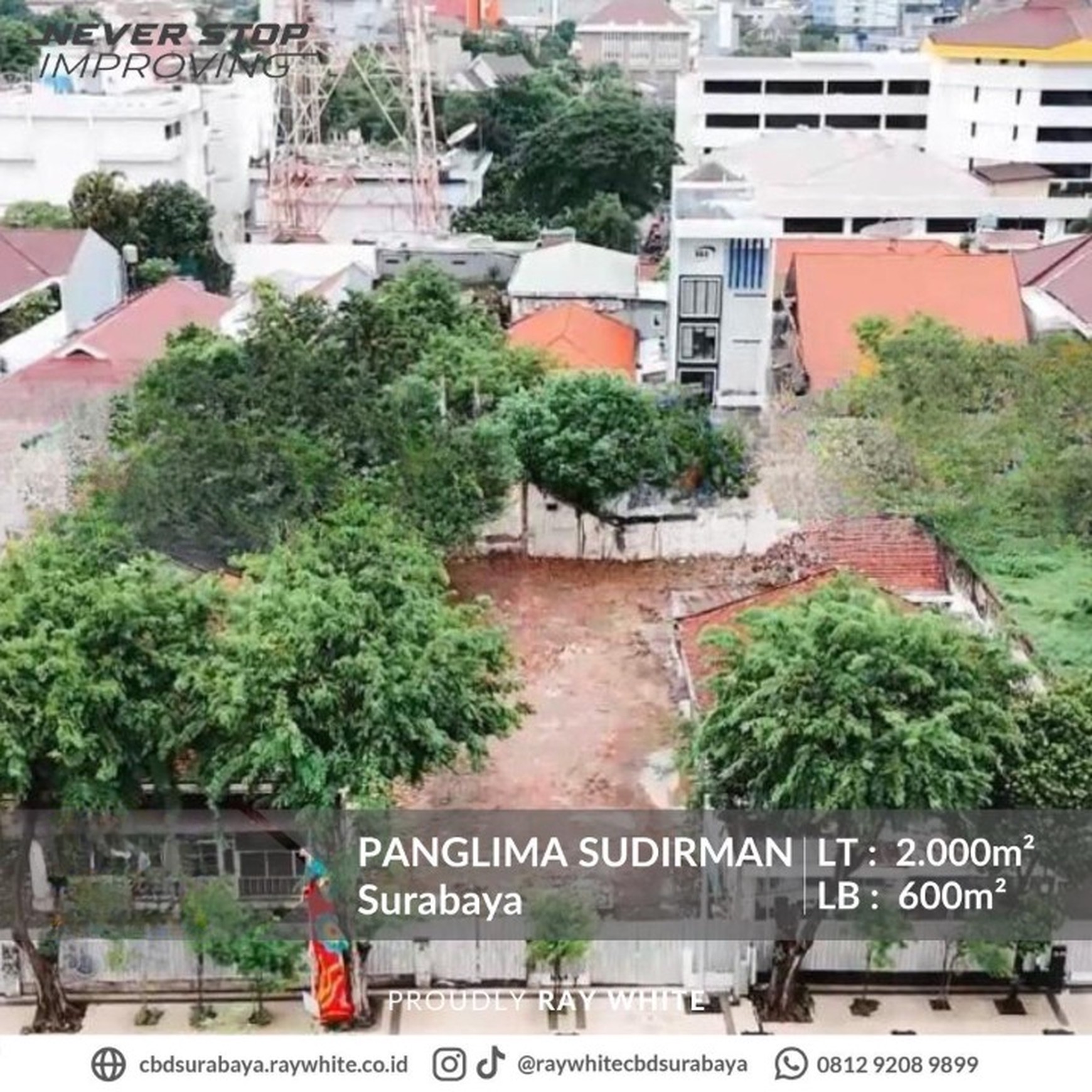Proeprti Komersial di kawasan  segi tiga mas Surabaya Pusat