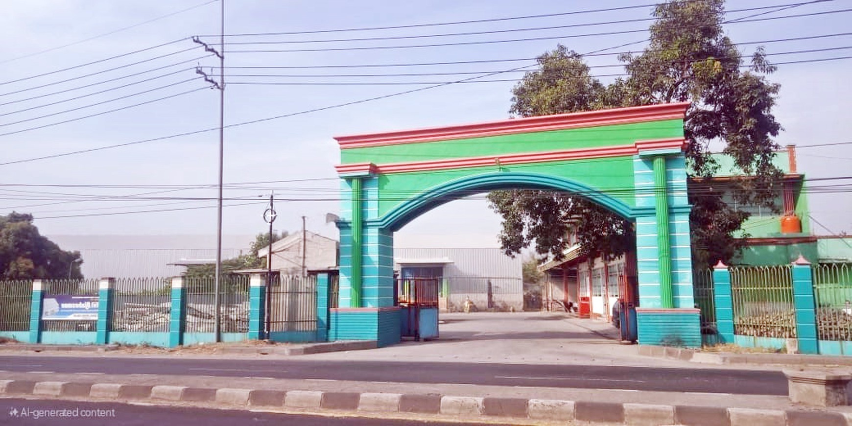 Gudang di Dusun Jatipasar RT.004 RW.001 Desa Jatipasar, Kecamatan Trowulan-Mojokerto Lokasi sangat strategis bisa Akses mobil simpangan, Tronton