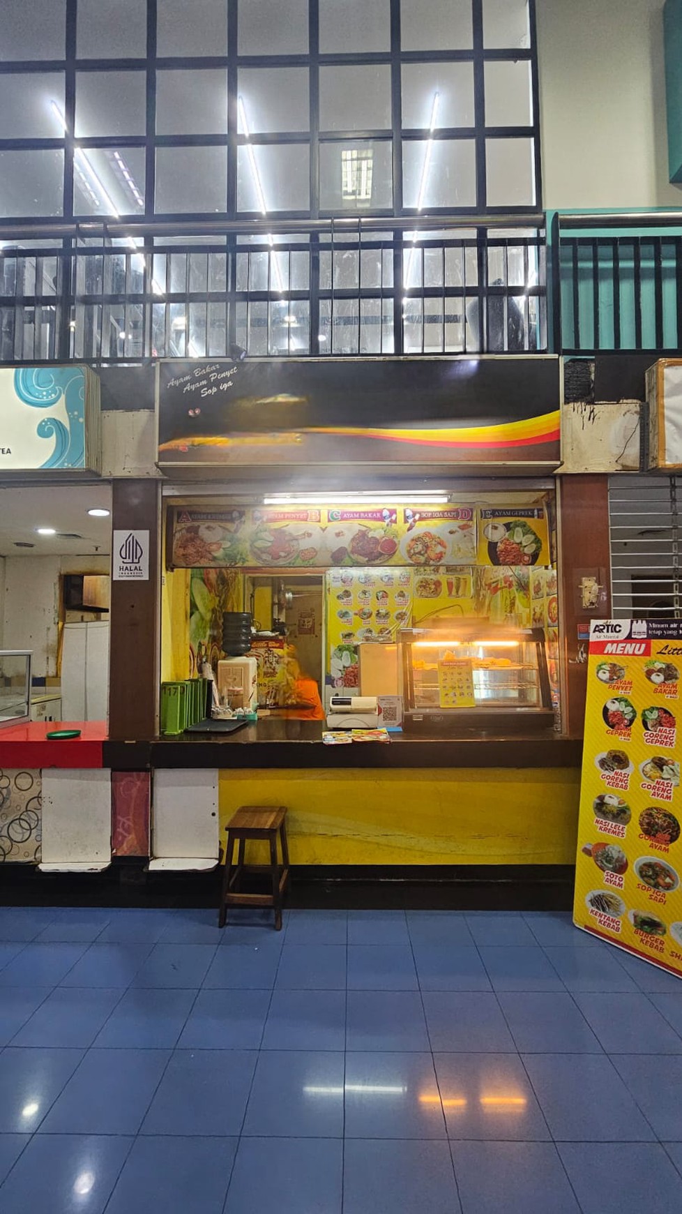 Detos kios foodcourt lantai 2 jual cepat