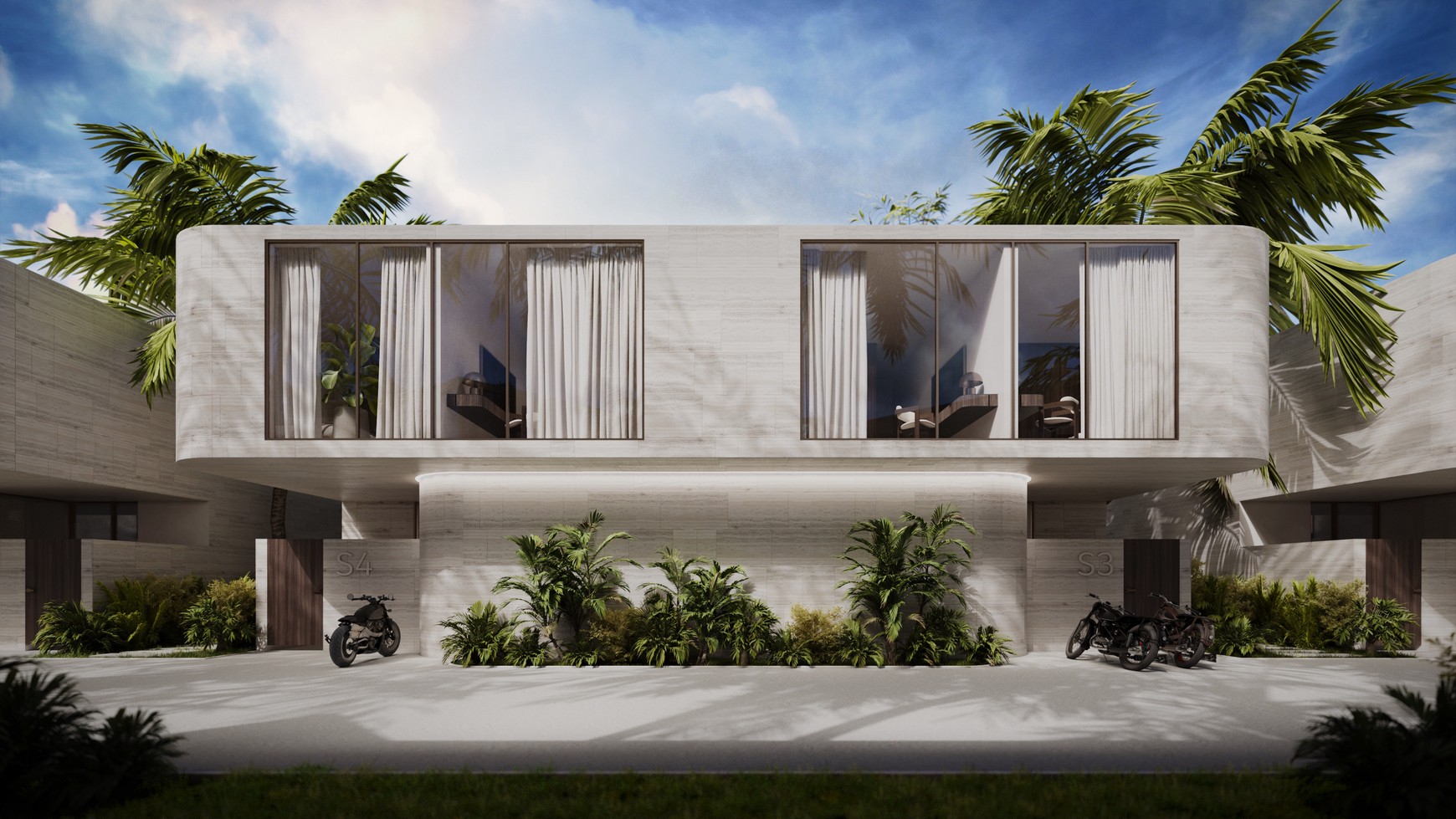 Leasehold - Elegant 3-Bedroom Superior Villas Close to the Beach in Pecatu, Bali