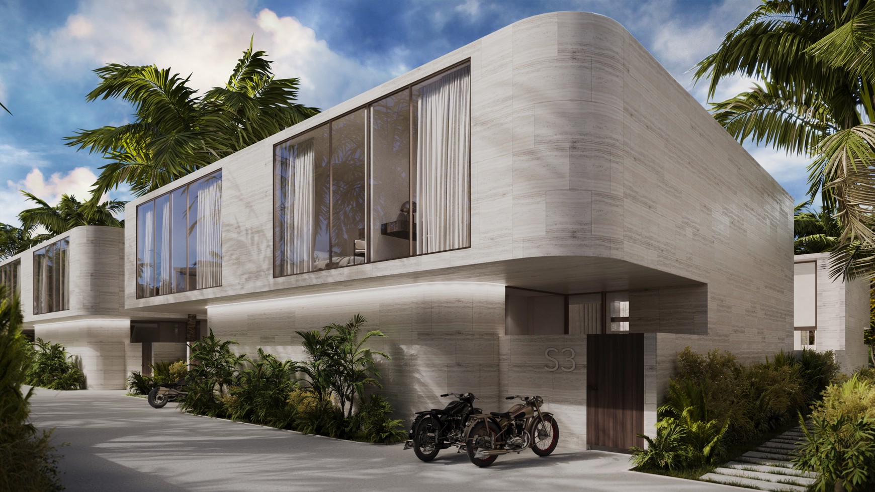 Leasehold - Elegant 3-Bedroom Superior Villas Close to the Beach in Pecatu, Bali