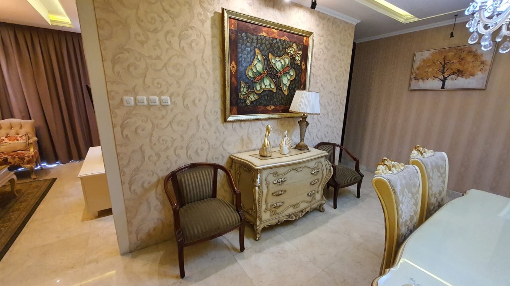 Dijual Apartment 3+1 BR Empyreal Lantai 3 Jl. Epicentrum Boulevard Barat Karet Kuningan Setiabudi Jakarta Selatan