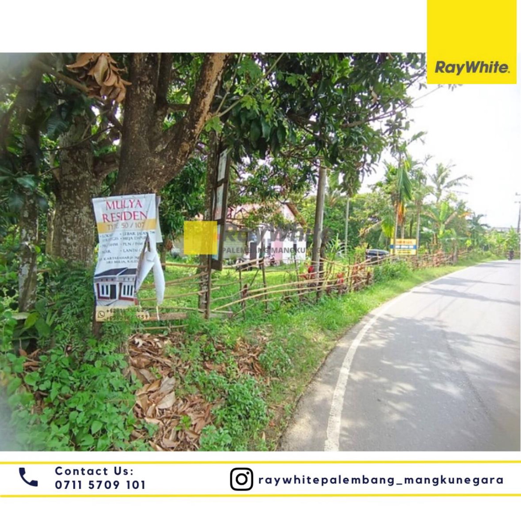 DI JUAL TANAH DAN BAGUNAN DI JL BETAWI RAYA KELURAHAN LEBONG GAJAH KEC SAKO PALEMBANG