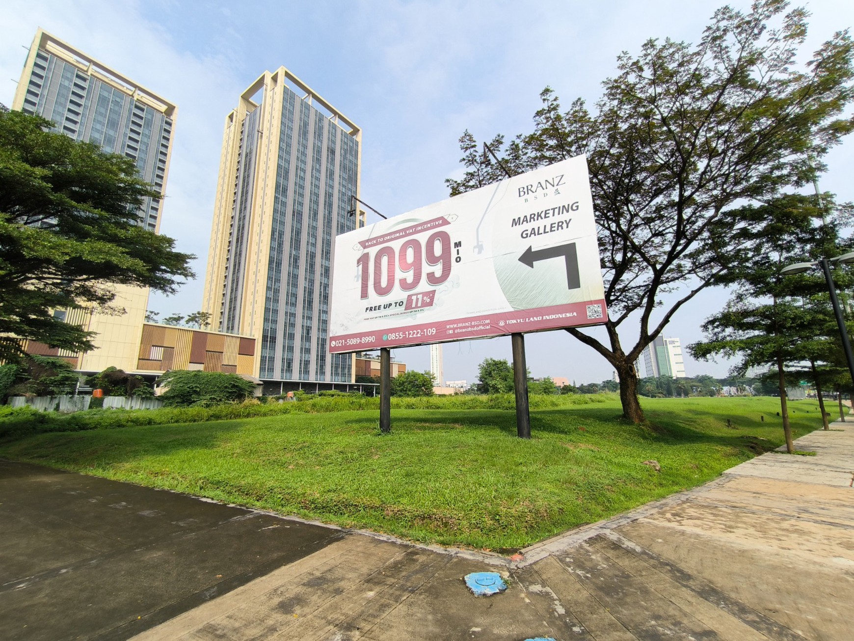 Kavling Untuk buat ruko,perkantoran di BSD