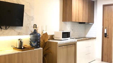 apartemen Skandinavia Tangcity jual segera full furnish 1 br.
