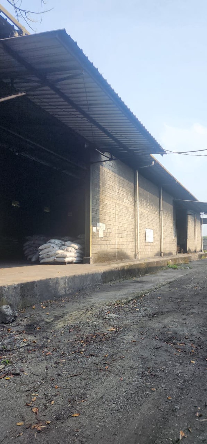 Disewakan gudang di Kec Balaraja kec Tangerang luas tanah 1ha,3,5 M pertahun.