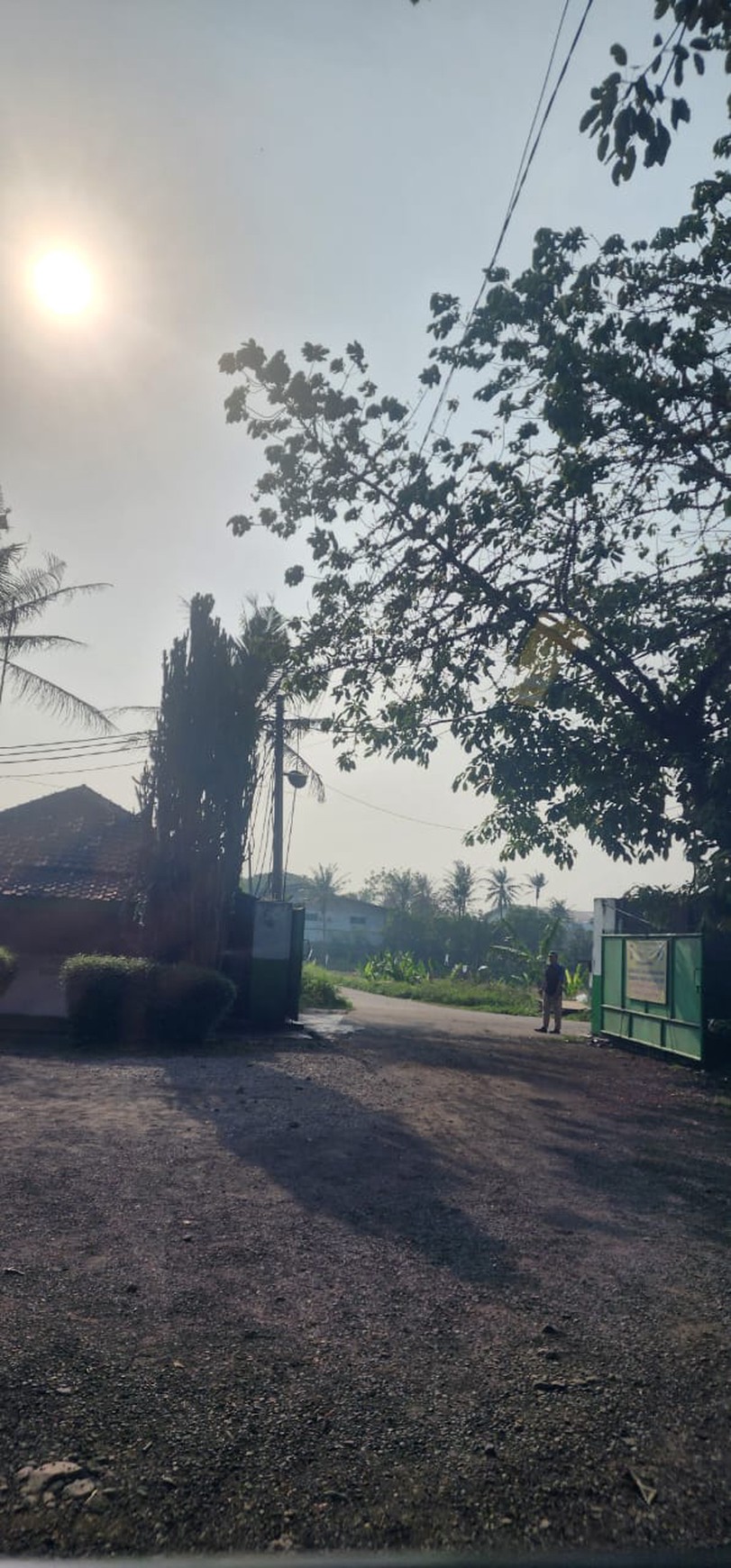 Disewakan gudang di Kec Balaraja kec Tangerang luas tanah 1ha,3,5 M pertahun.