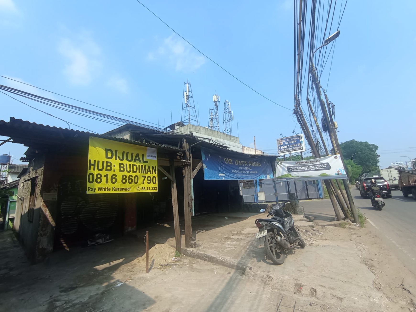 Dijual Tanah di JL. gatot subroto Cimone Tangerang