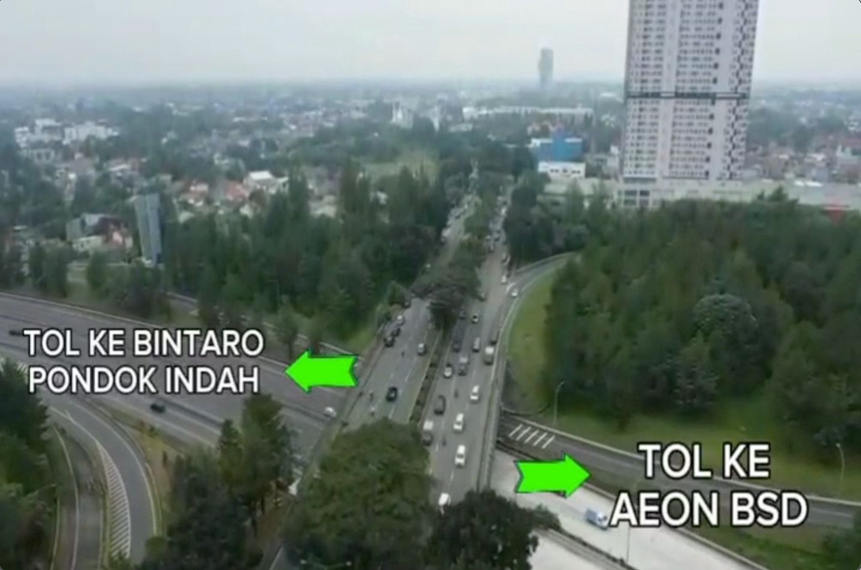 Kavling/ Tanah Luas 6400 m2 di Jalan Raya Rawabuntu Serpong