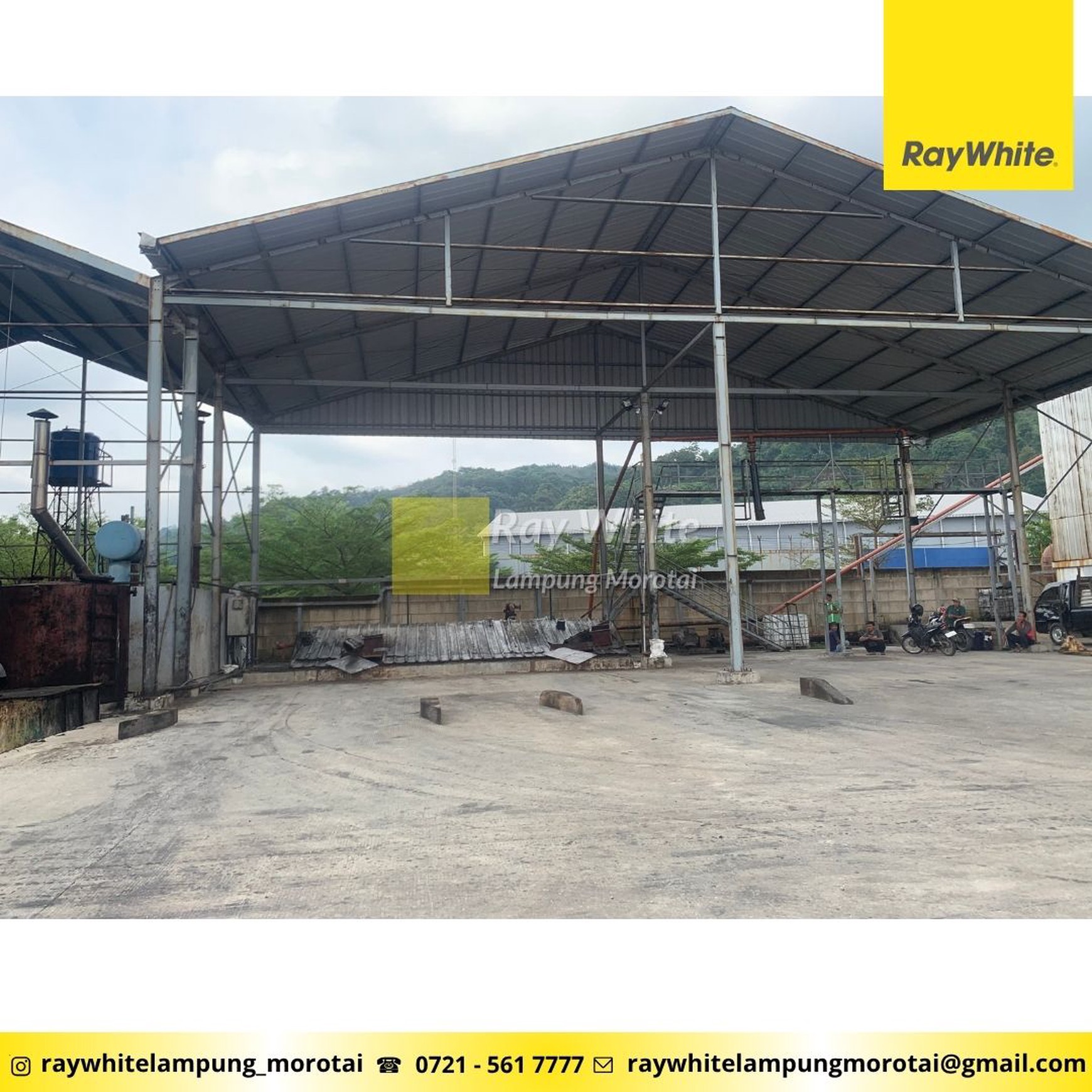 Dijual Gudang,Kantor dan Tangki Bandar Lampung
