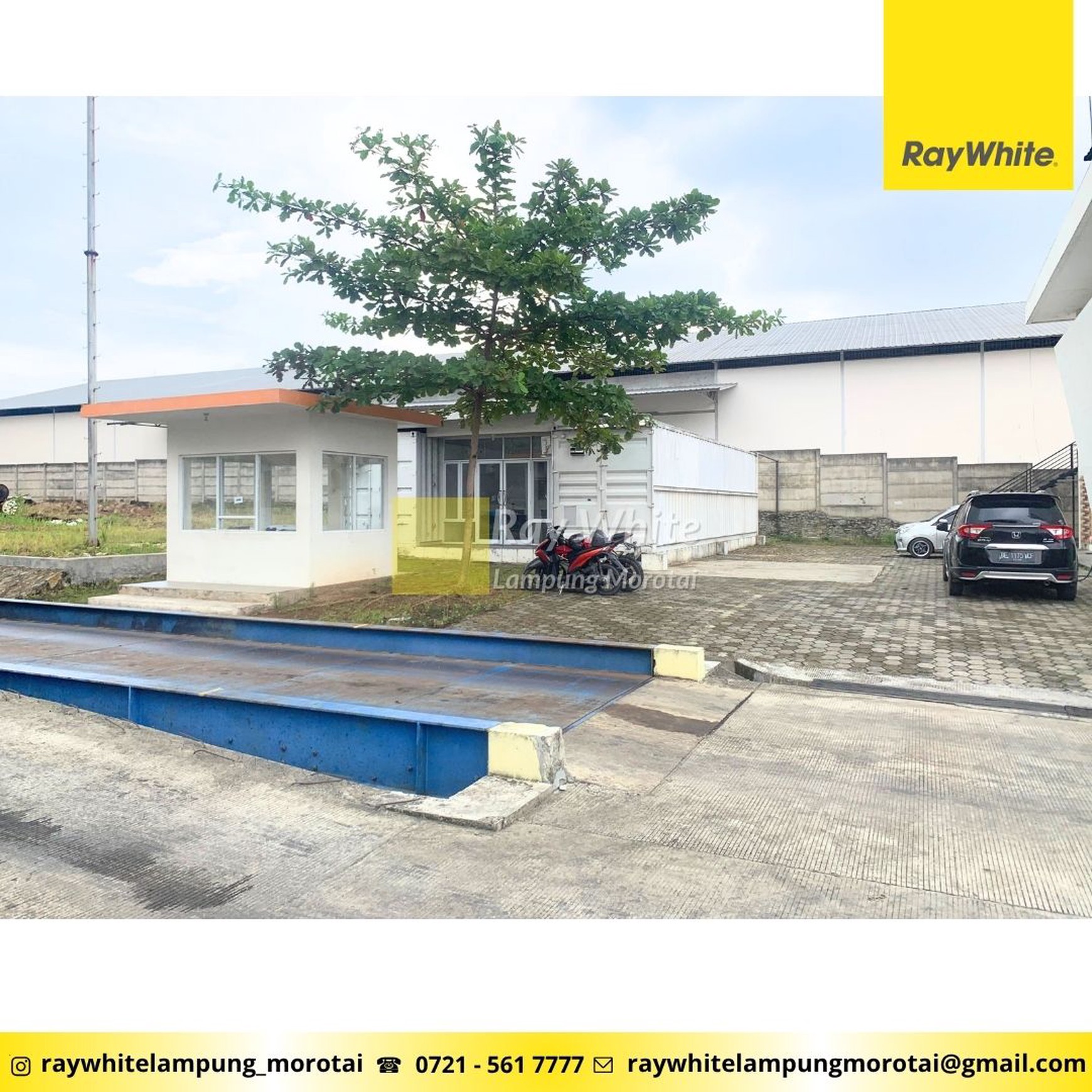 Dijual Gudang,Kantor dan Tangki Bandar Lampung