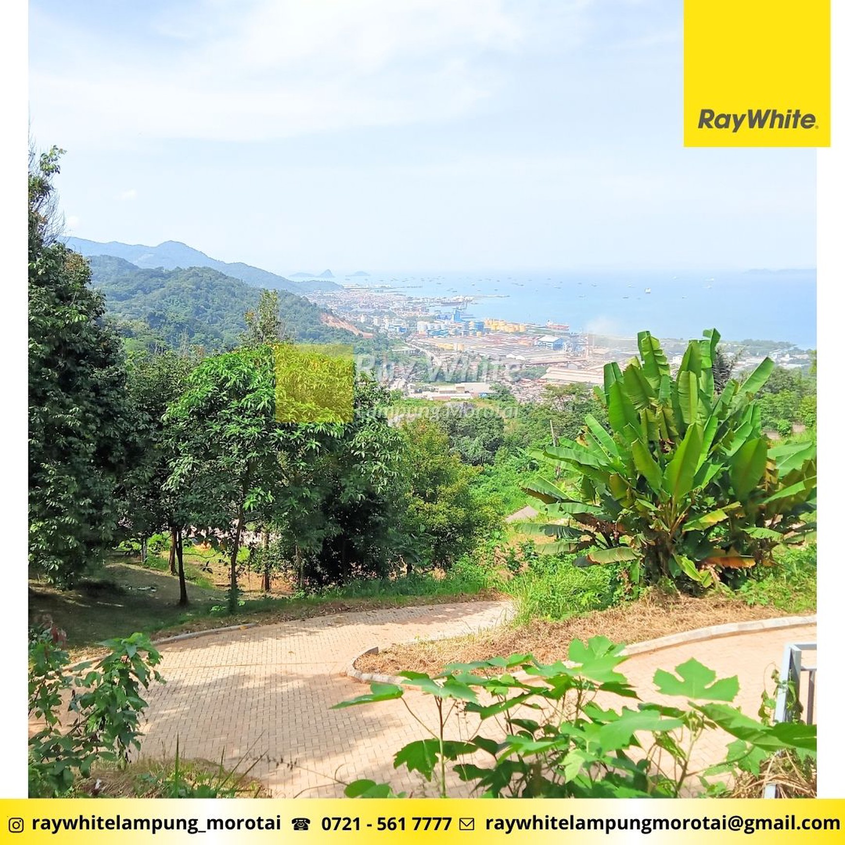 Dijual Tanah View Laut Bandar Lampung