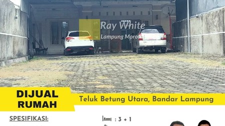 Dijual Rumah Teluk Betung Utara