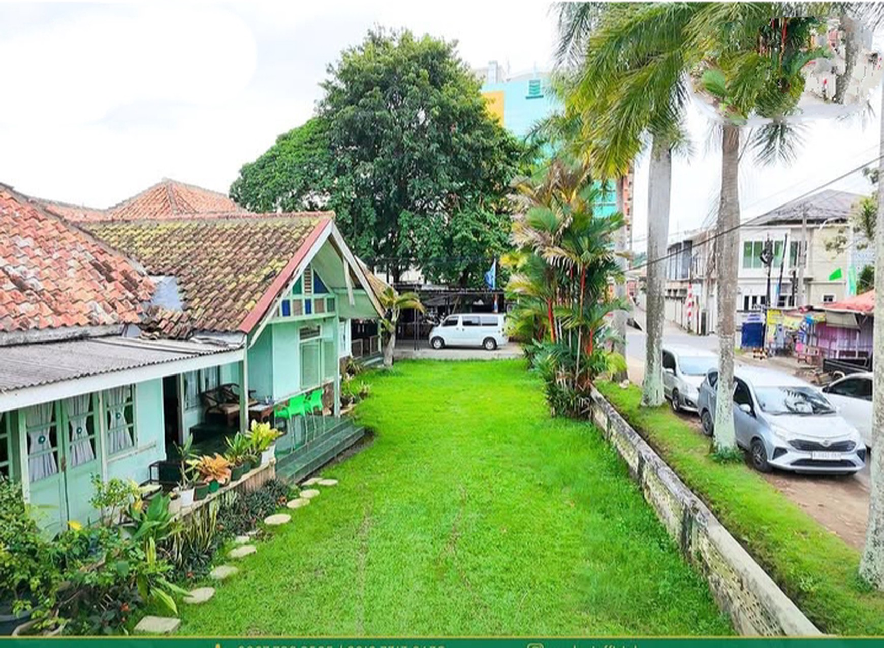 Tanah Bonus Bangunan strategis dijalan Tulang Bawang hook di jalan Singosari Enggal Tanjung Karang Pusat, Bandar Lampung (Lampung)
