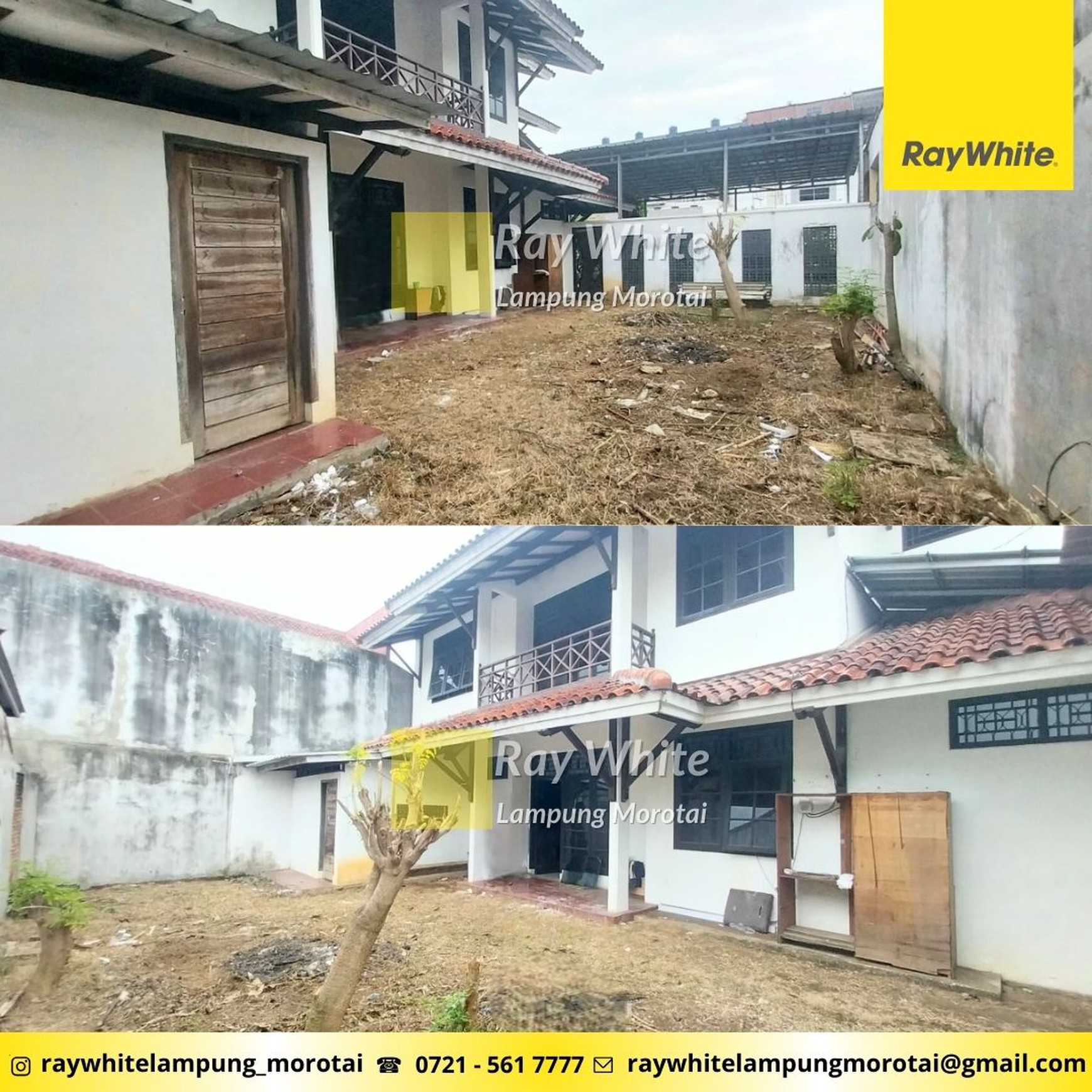Dijual Rumah 2 Lantai Way Halim Bandar Lampung