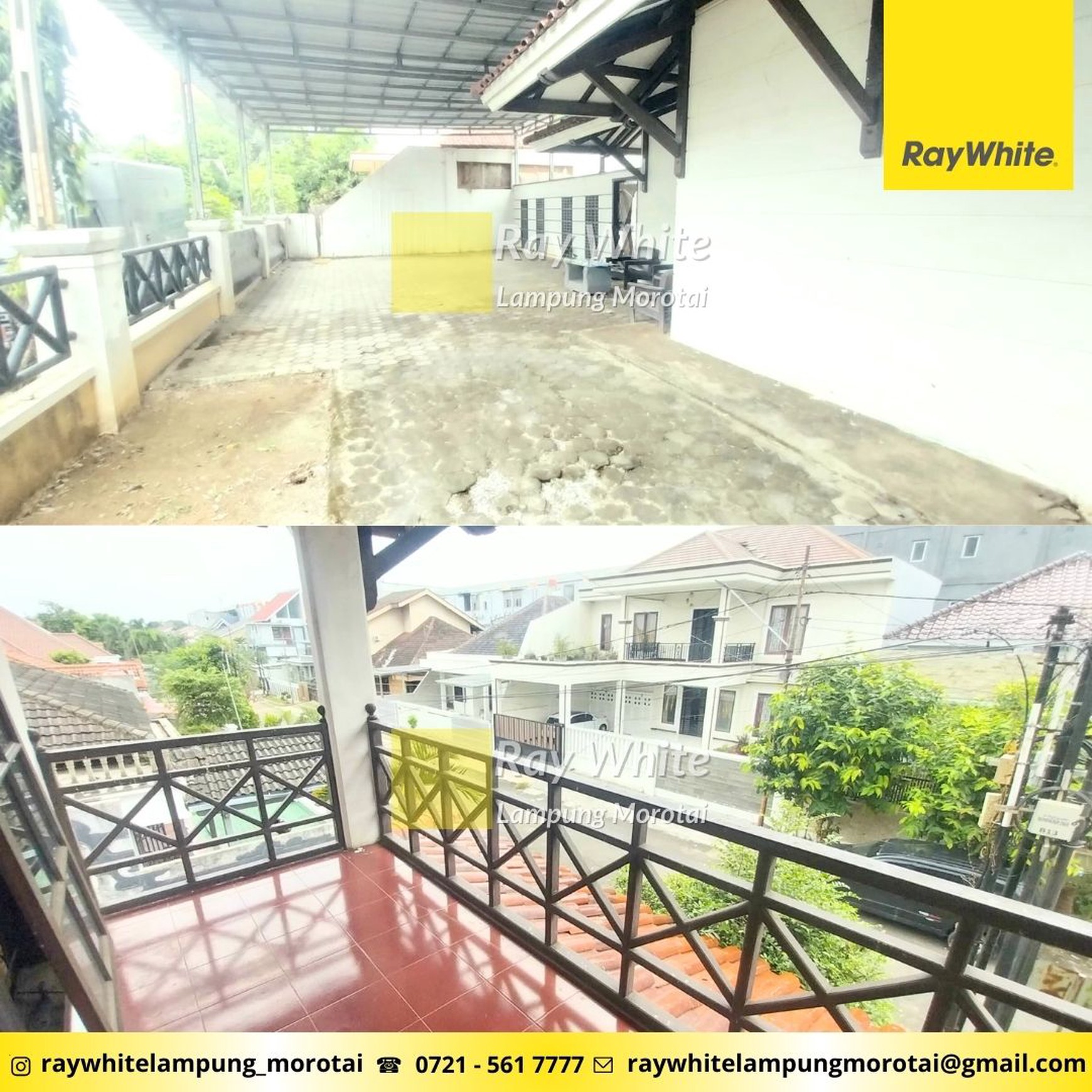 Dijual Rumah 2 Lantai Way Halim Bandar Lampung