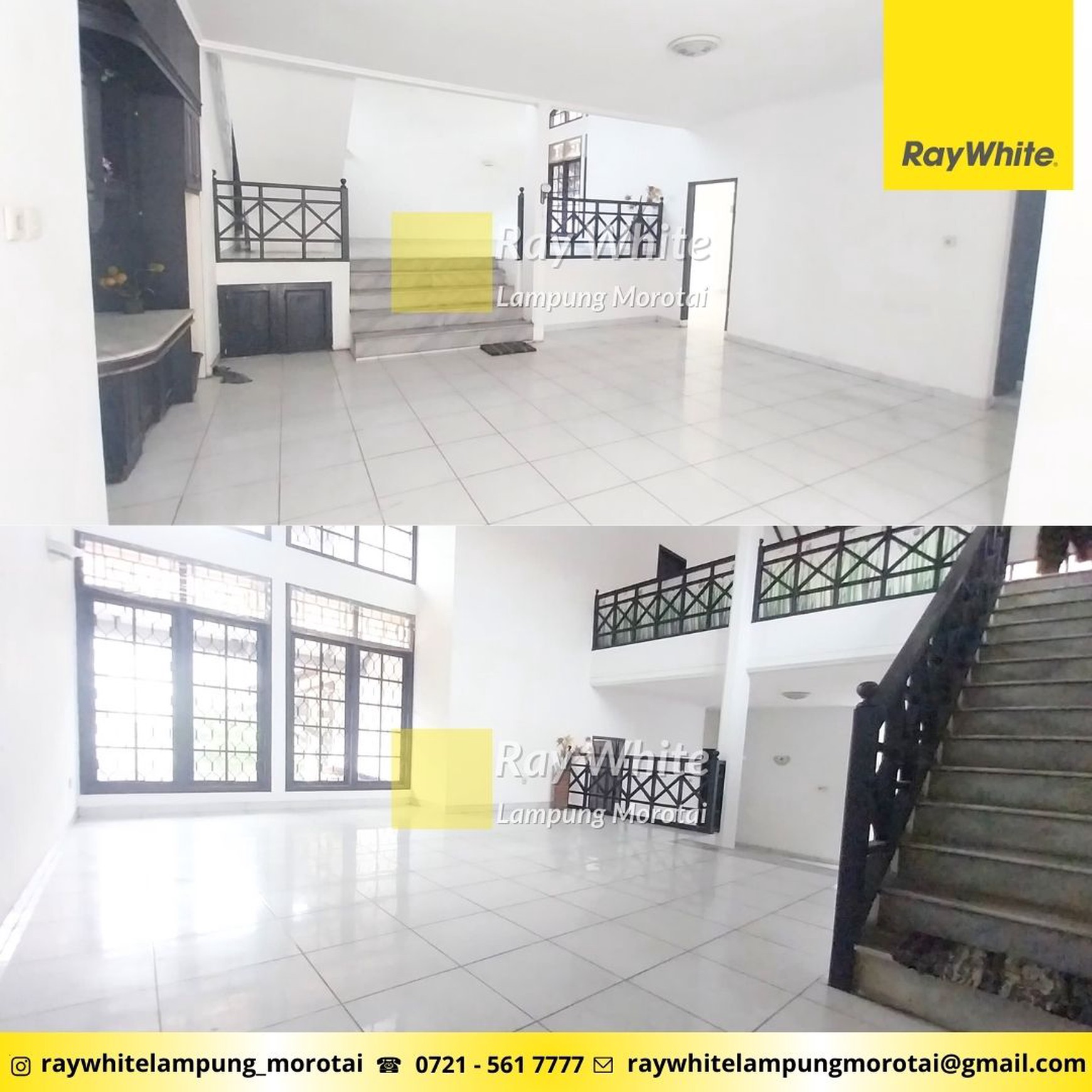 Dijual Rumah 2 Lantai Way Halim Bandar Lampung