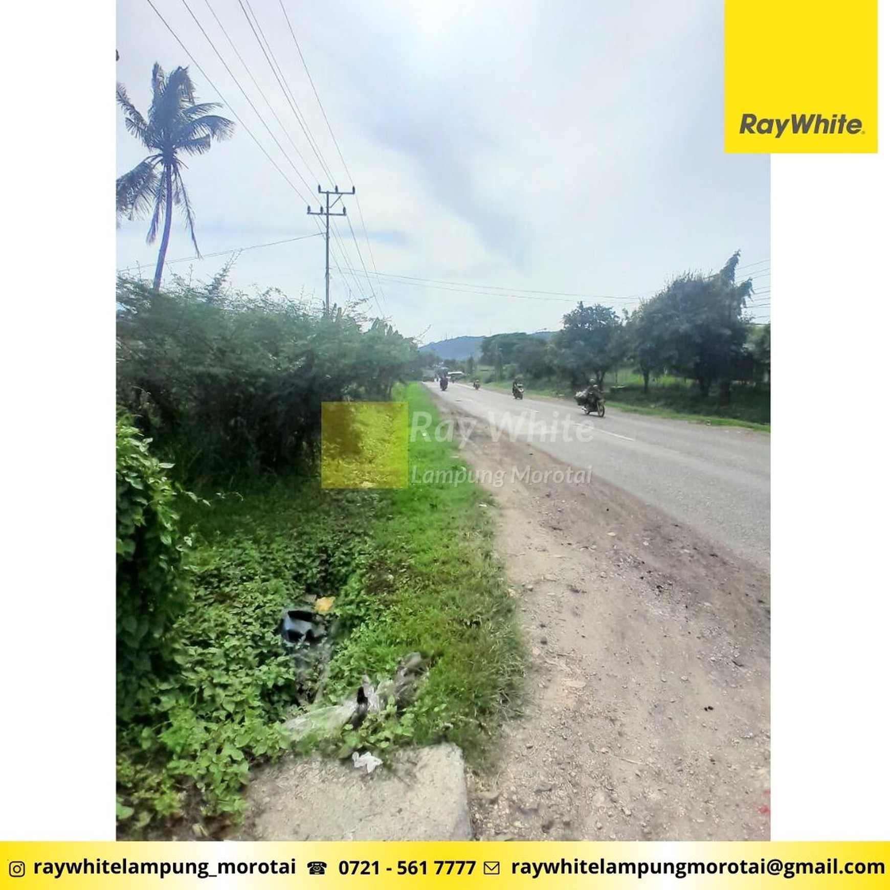 Dijual Tanah Komersial Tanjung Bintang Lampung Selatan