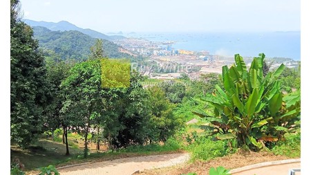Dijual Tanah cocok untuk villa maupun rumah dengan View gunung dan laut Bandar Lampung