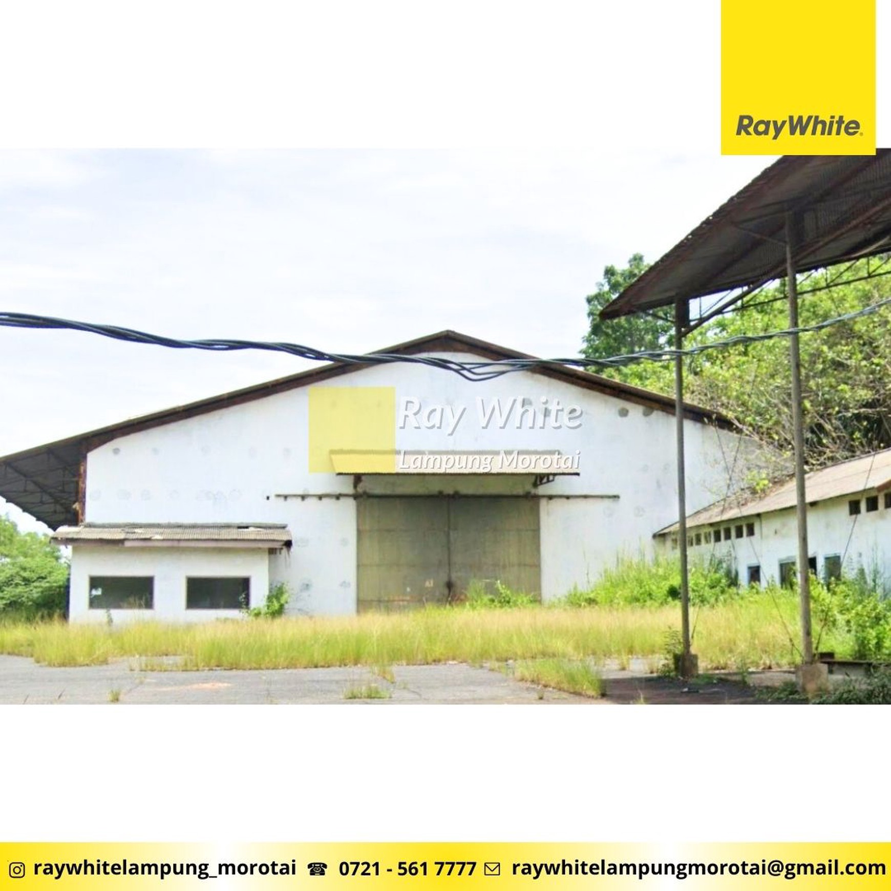 Dijual Gudan dan tanah luas 26. 549 meter bandar lampung