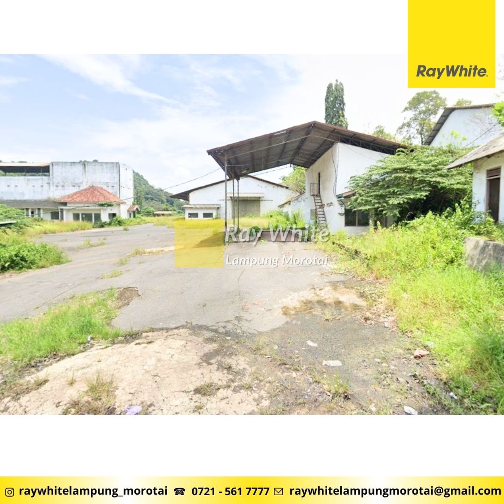 Dijual Gudan dan tanah luas 26. 549 meter bandar lampung