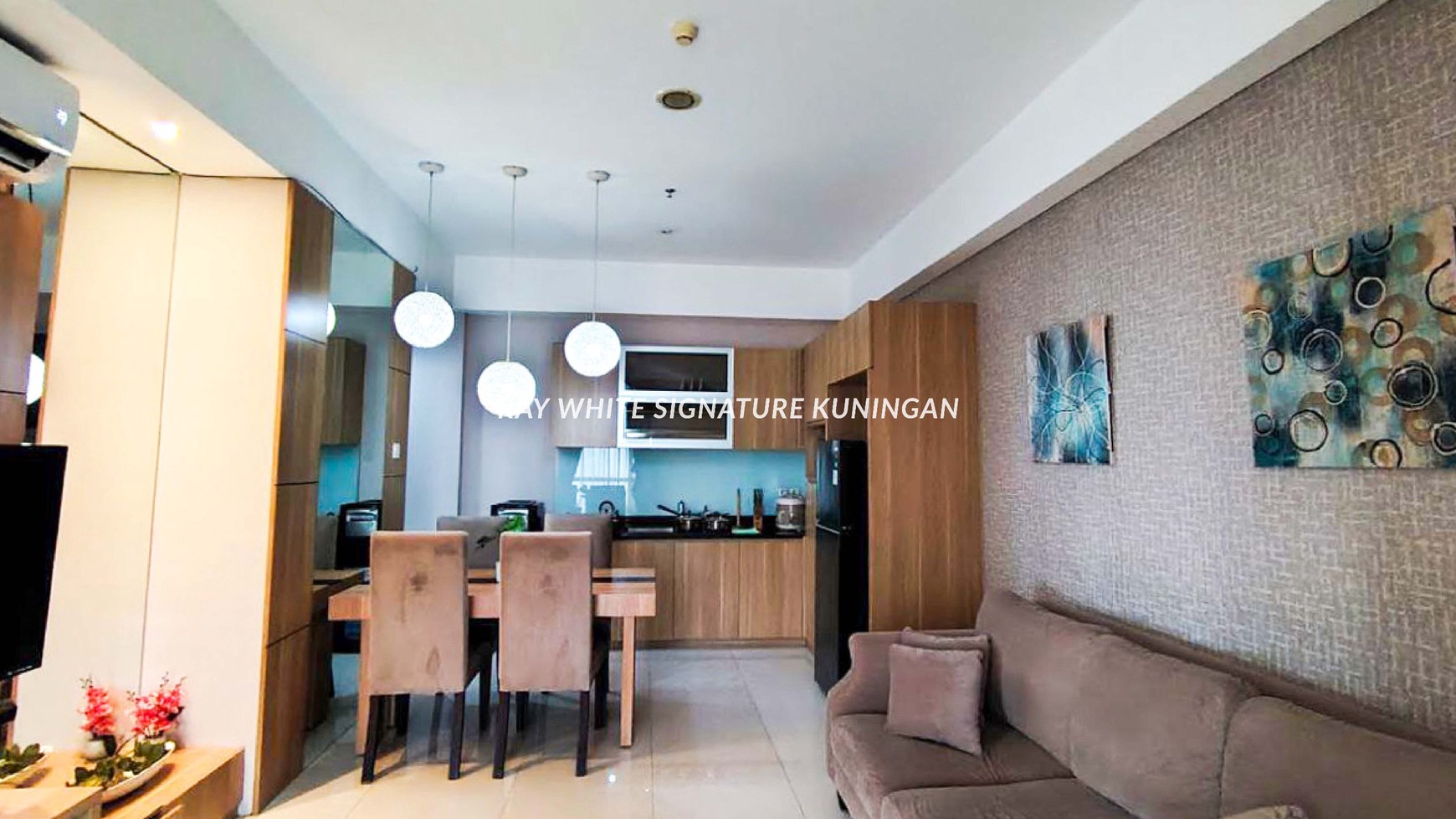 Apartemen 2 BR Fully Furnished di 1Park Residence