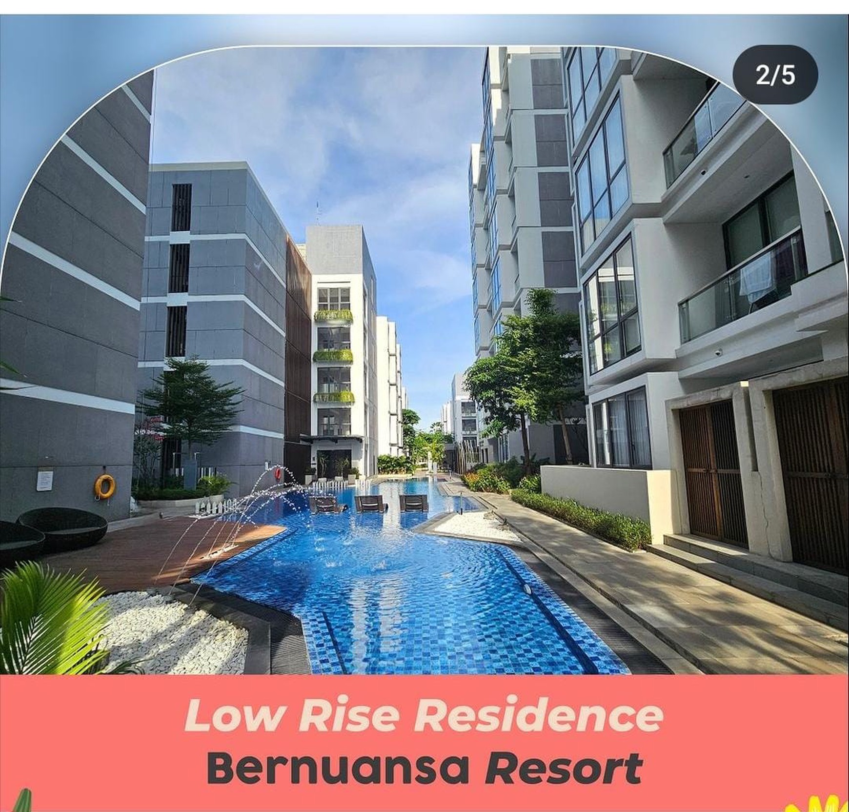 1927a. Disewa Apartement The Rosebay Graha Family Surabaya