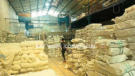 Gudang komersil siap pakai,  strategis di Komplek Pergudangan Nusa Indah, Benda, Tangerang.