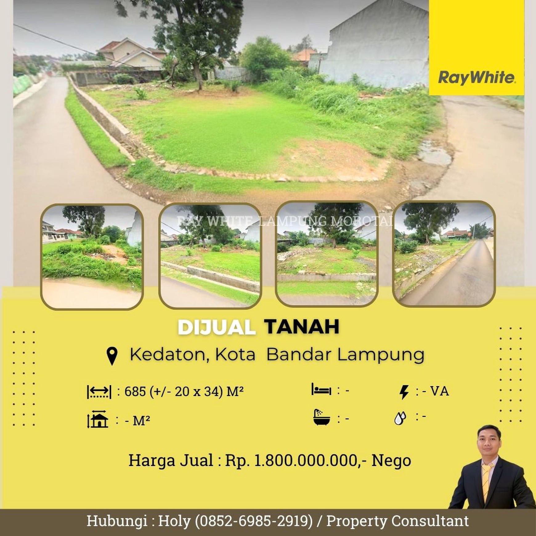 tanah murah kedaton