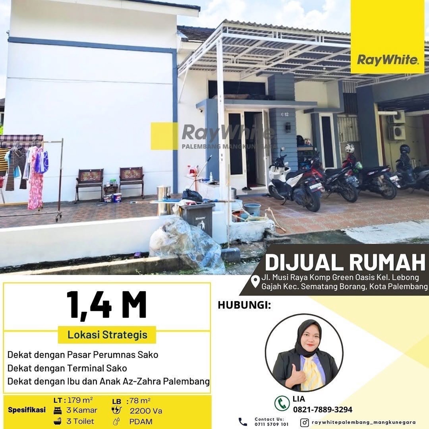 Rumah Hitung Tanah Area Cipete