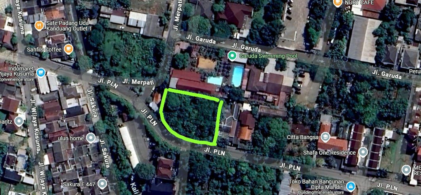 Dijual Tanah di Depok, Jawa Barat