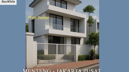 Dijual Rumah Komersial Hitung Tanah Lingkungan Bagus Dekat MH Thamrin