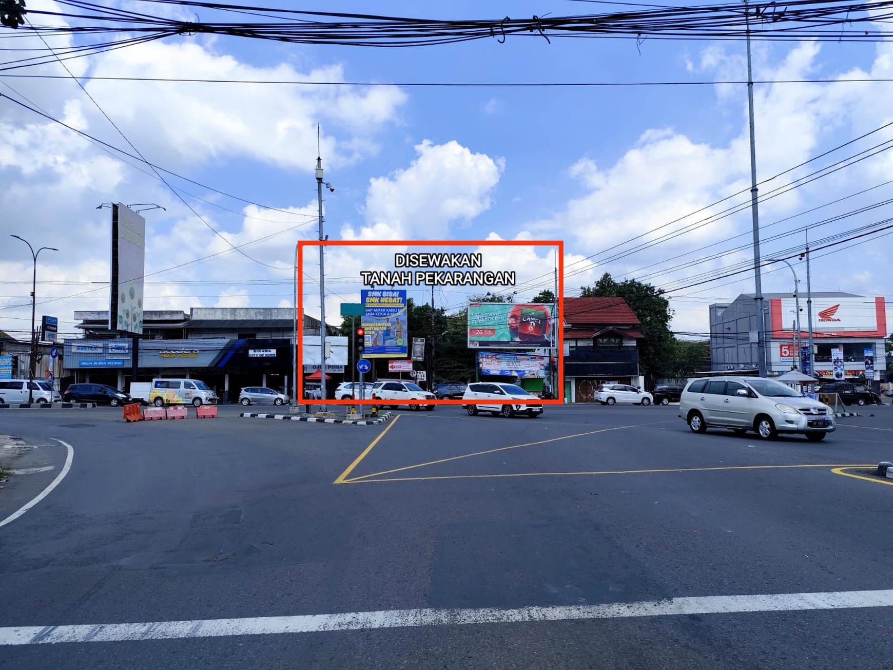 Disewakan Tanah Pekarangan 1800 Meter Persegi Lokasi Dekat Bandara Adisucipto Maguwoharjo Depok Sleman