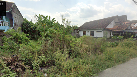 Tanah Kavling Siap Bangun Lokasi 50 meter di Utara Football Park Pugeran Maguwoharjo