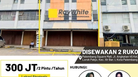 Disewakan 2 Ruko