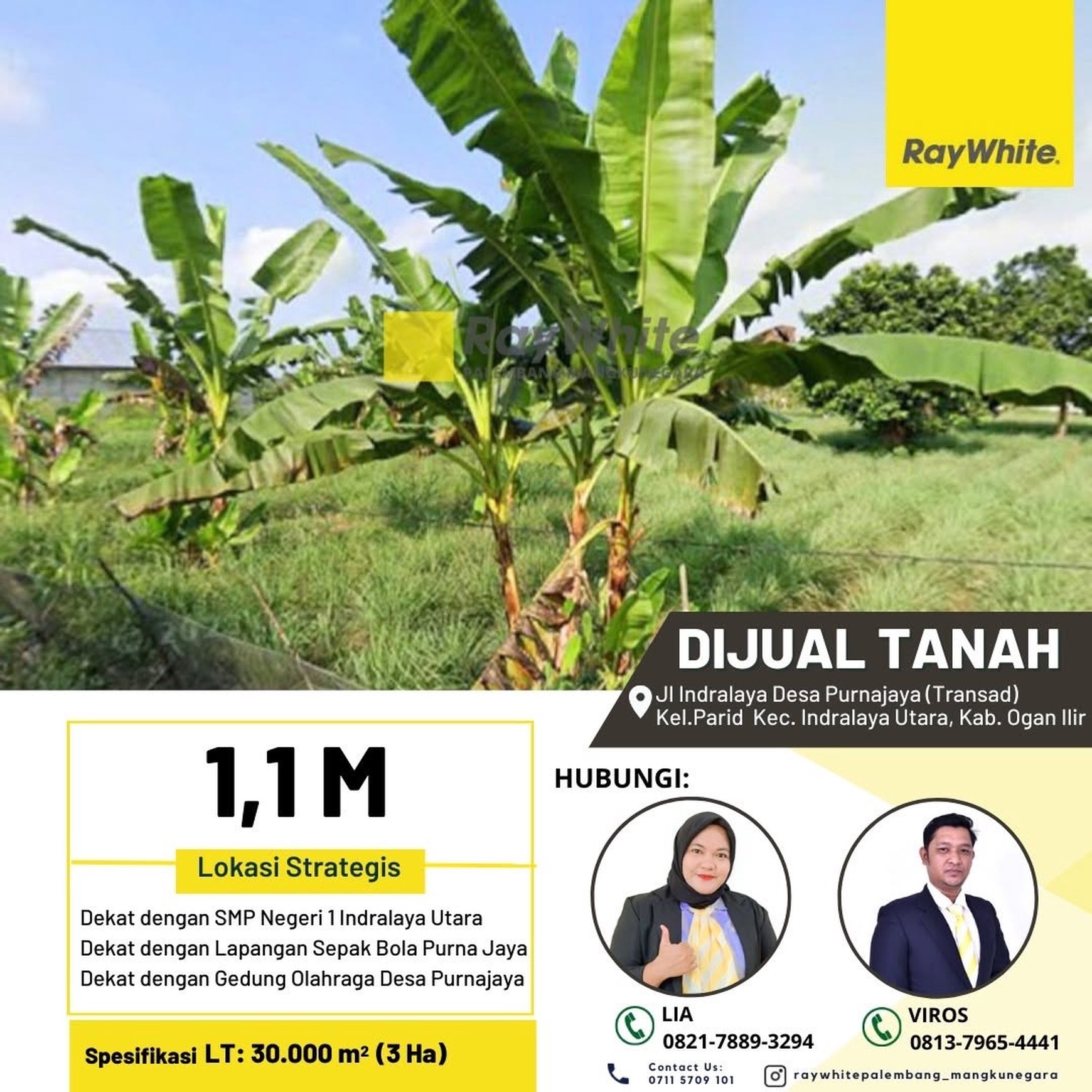 TANAH MURAH PALEMBANG