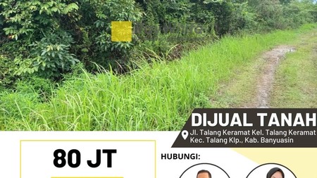 TANAH MURAH PALEMBANG 