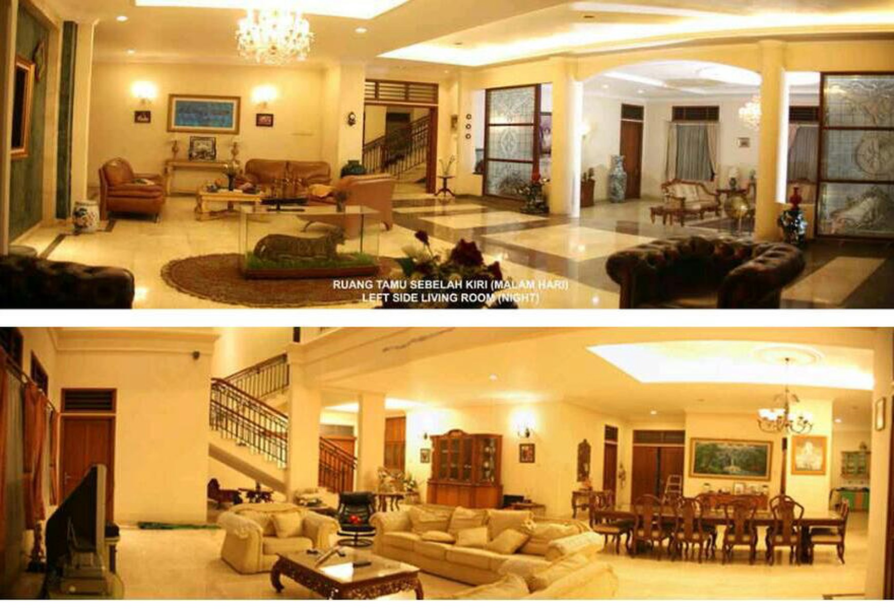 Rumah Mewah 2 Lantai + Basement LT 4035 m2 LB 1500 m2 Siap Huni Lokasi Strategis