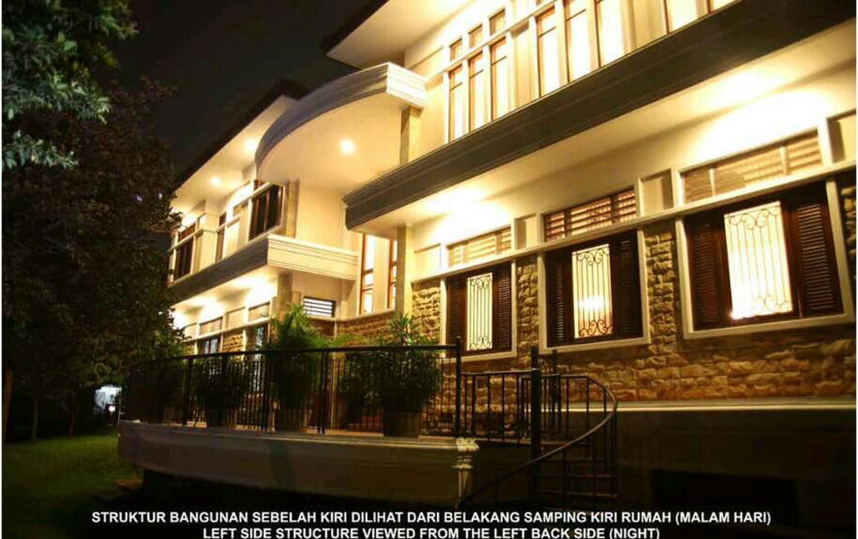 Rumah Mewah 2 Lantai + Basement LT 4035 m2 LB 1500 m2 Siap Huni Lokasi Strategis