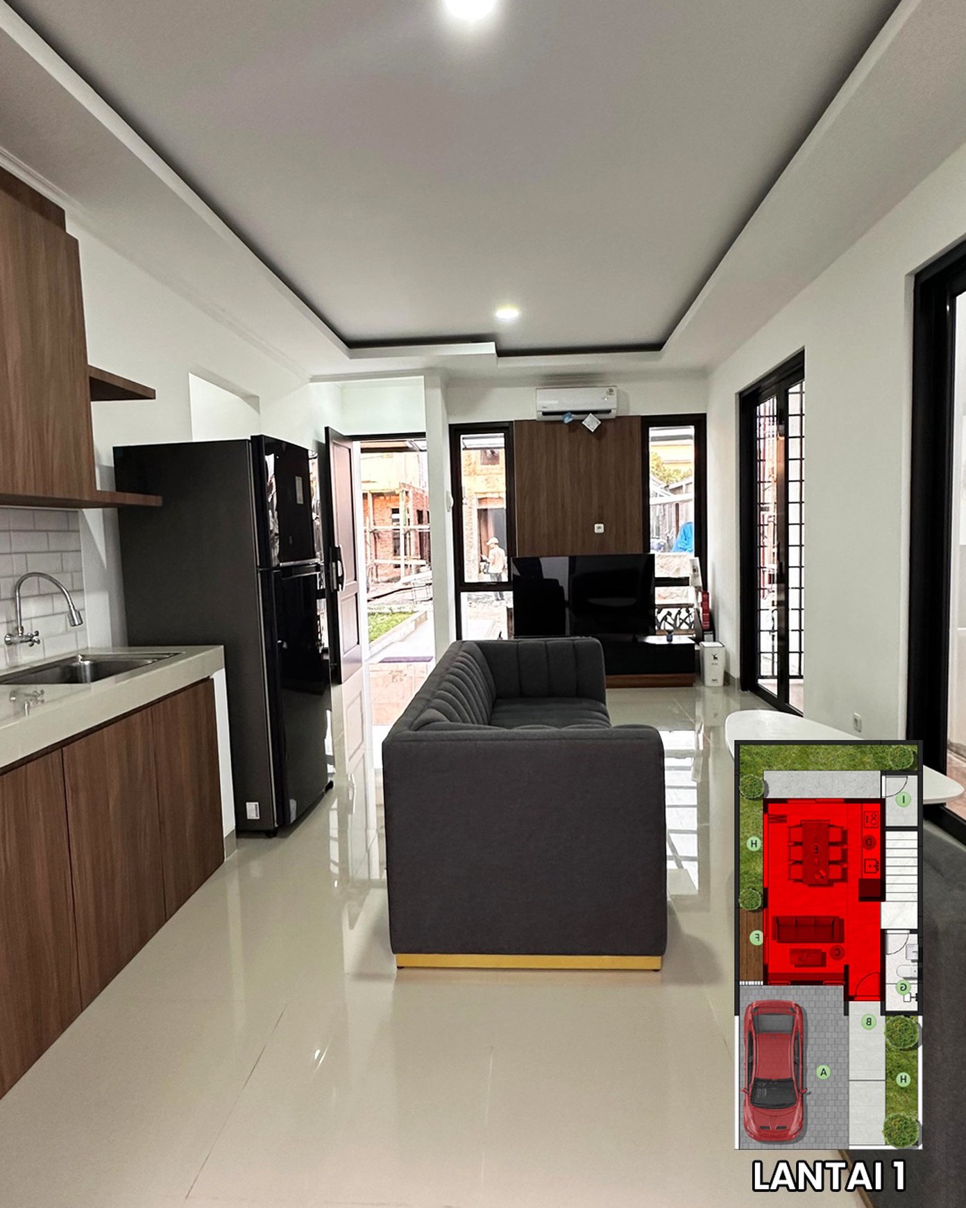 Rumah Hitung Tanah Area Cipete