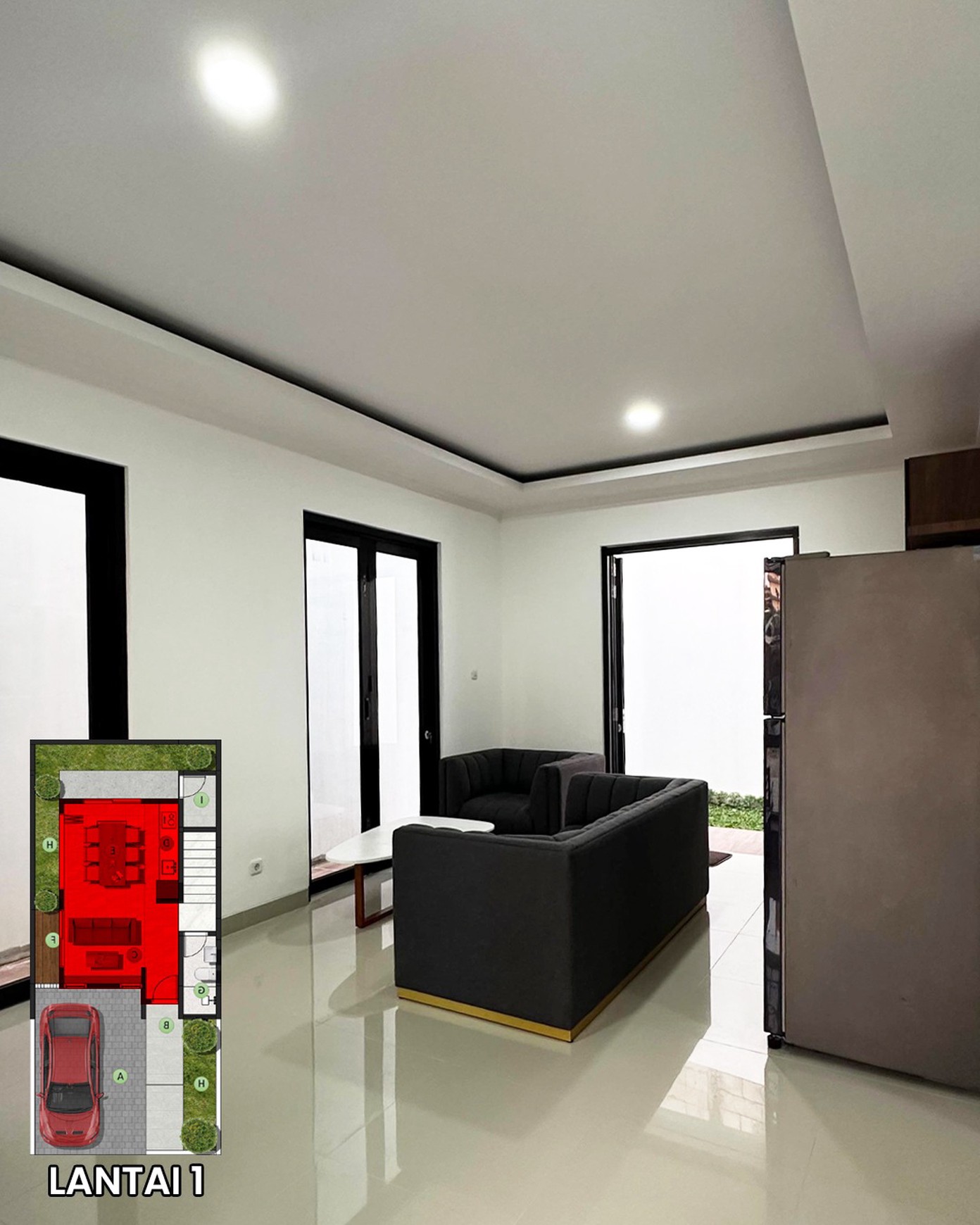 Rumah Hitung Tanah Area Cipete