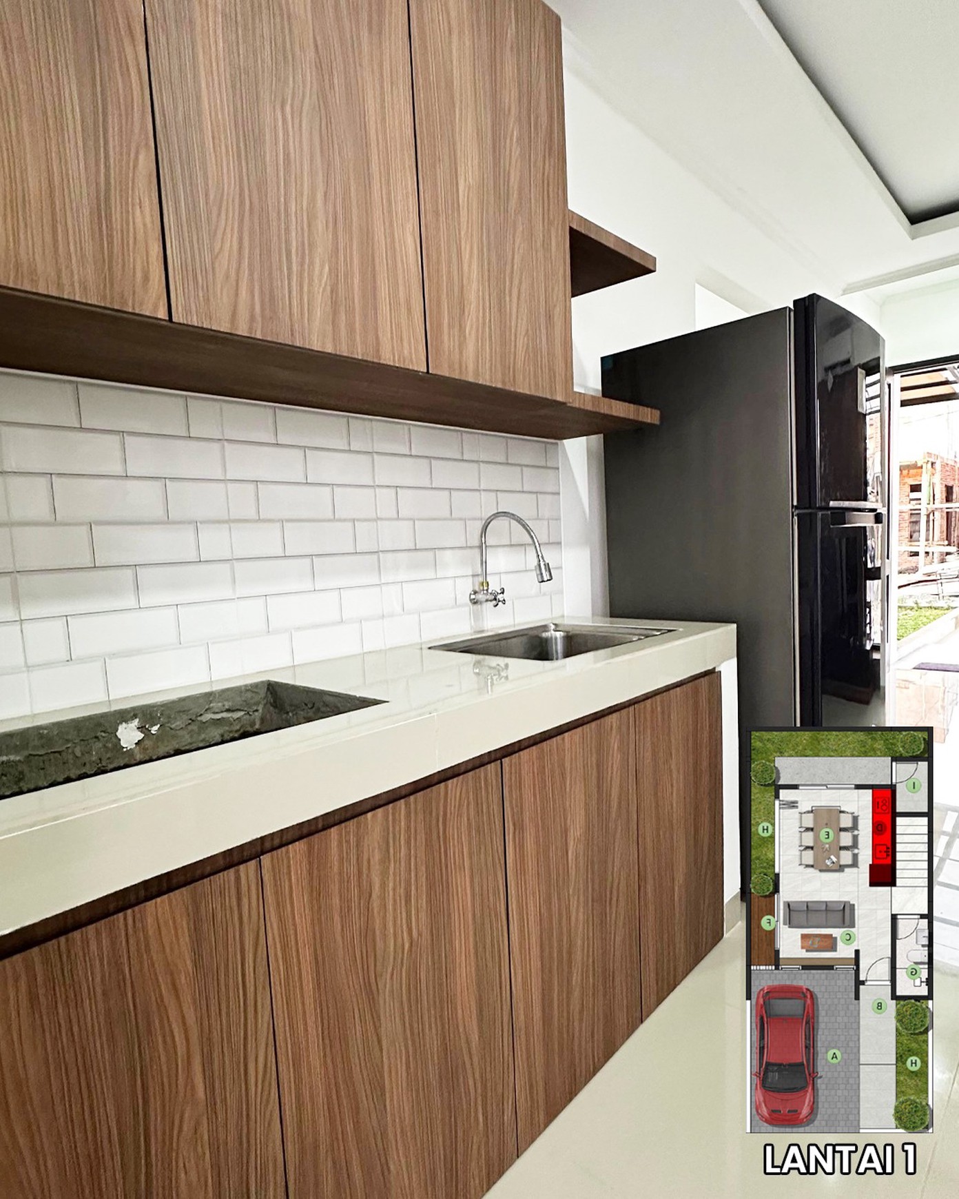 Rumah Hitung Tanah Area Cipete